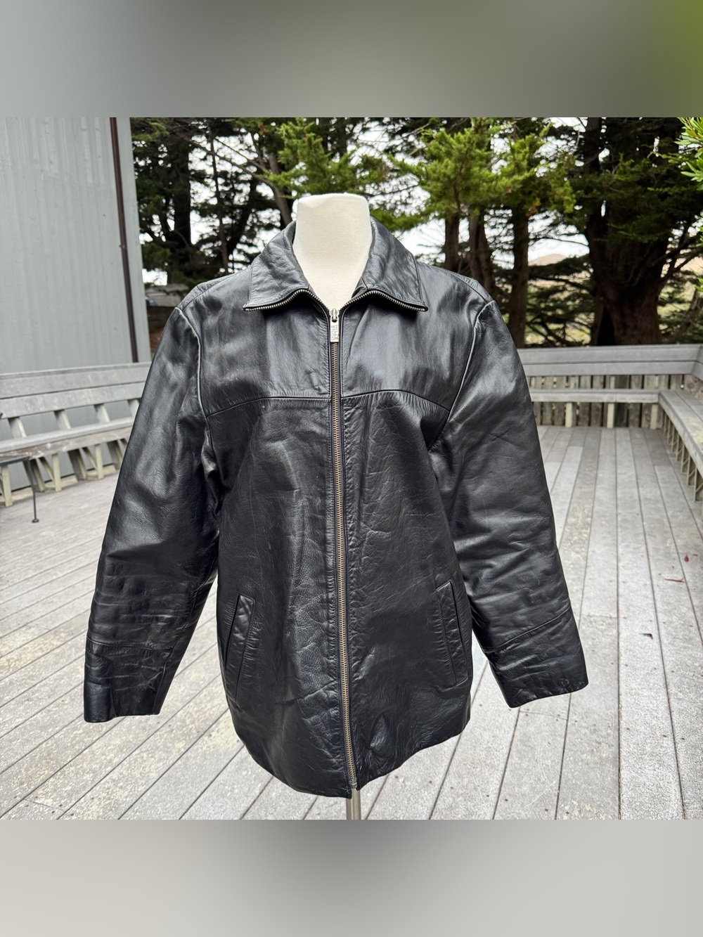 Wilsons Leather Black Leather Jacket